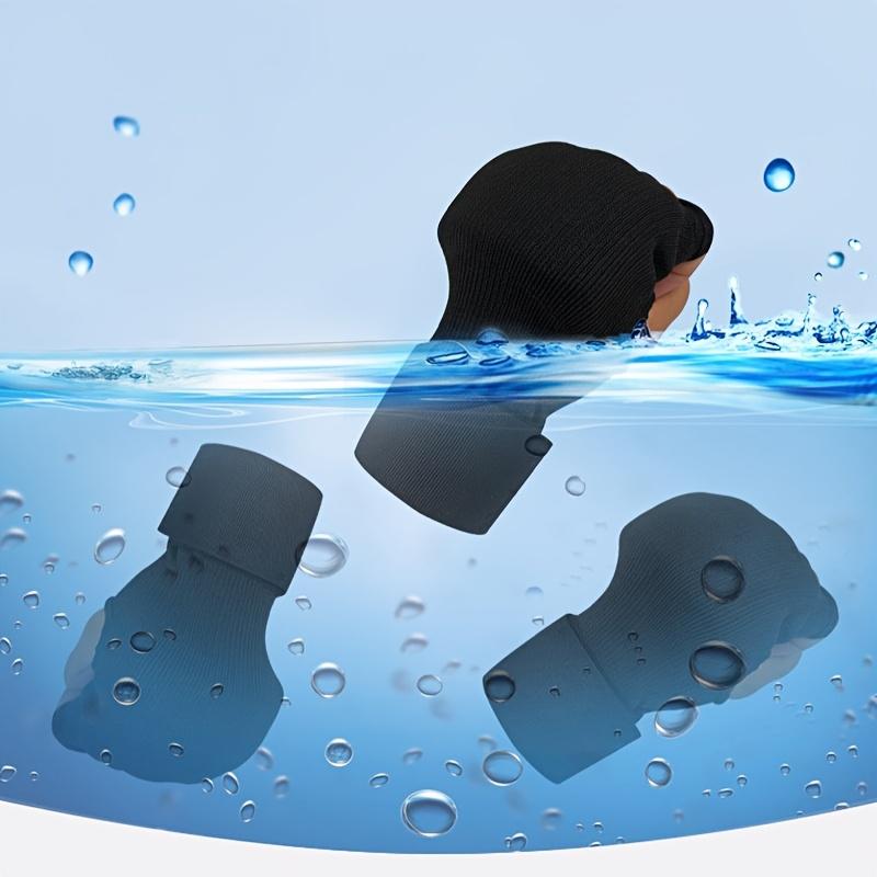 Hybrid MMA Gloves Half Finger, Boxing Muay Thai Training Punching Mitts, Thickened Sponge, Breathable Fabric, Closure Strips