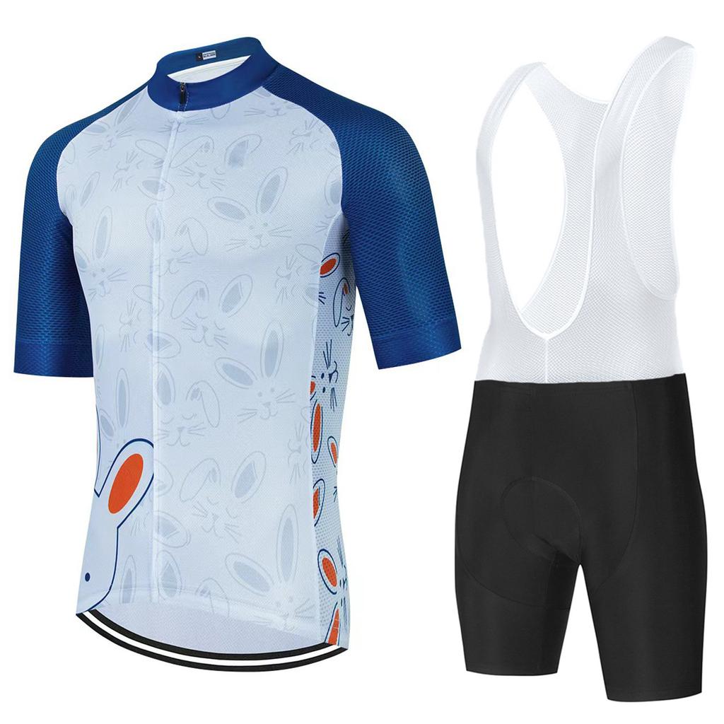 Summer Men's Road Cycling Suit, Outdoor Cycling Suit Mountain Bike Breathable Short Sleeve Sports Suit 2026