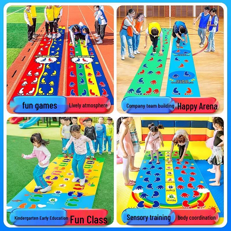 Team Building Hand and Foot Coordination Activity Mat