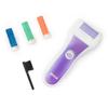 Jocca 6286 Electric Rotating Foot File – White and Purple