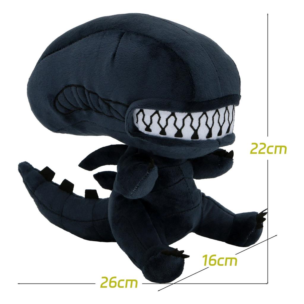 Alien Xenomorph Plush Toy Cartoon Plush Dolls Soft Stuffed Plush Toys for Boys Girls Fans Birthday Christmas Gifts