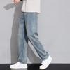 Tencel Straight Jeans Men's Summer Thin New Trendy Brand American Loose and Versatile Casual Long Pants