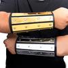 Historical Arm Guard Cosplay Arm Gauntlets Antique Armband Knight Arm Guard PU Leather Arm Bracers for Music Festival