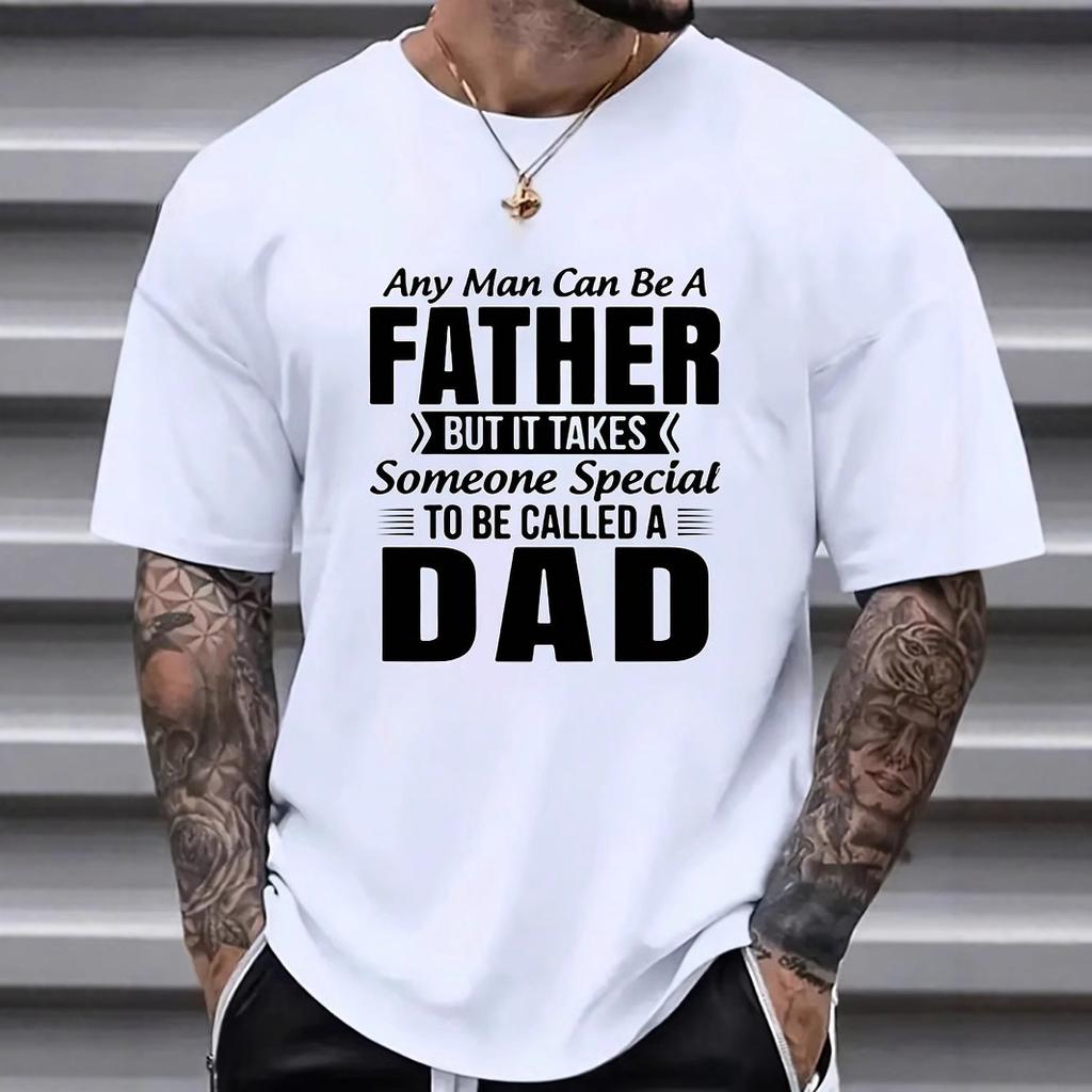 Short Sleeve T-Shirt Summer New Men's Fashion Casual Commuter Versatile Crew Neck Short Sleeve T-Shirt