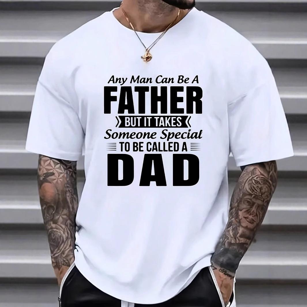 

Short Sleeve T-Shirt Summer New Men s Fashion Casual Commuter Versatile Crew Neck Short Sleeve T-Shirt 5XL белый