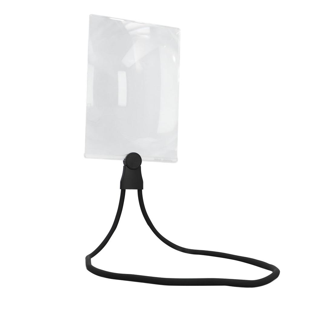 Neck Wear Magnifier 3X Magnification Handheld Desktop Neck Hanging Magnifying Glass Gooseneck High Definition Magnifier For Repair Handicrafts
