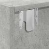 TV Cabinet Concrete Grey 80 x 31 x 25.5 cm Particleboard