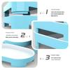 Melamine Compartment Buffet Serving Plate