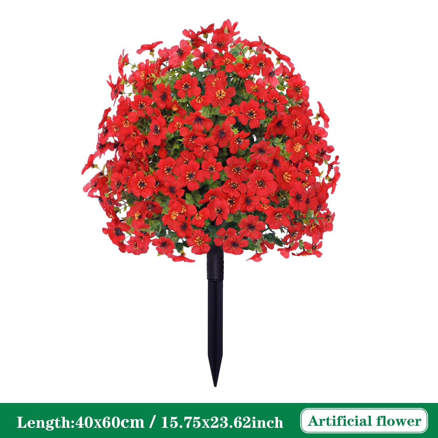 

Jinxinda Spring Violet Wedding Aisle Flowers: Floral Festival Decorations with Artificial Greenery