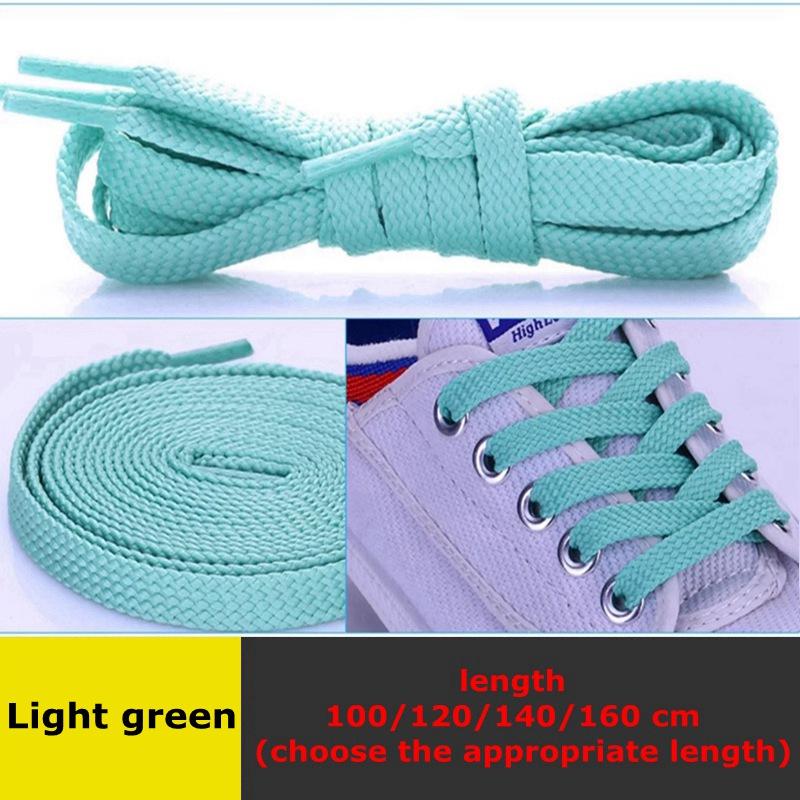 26 Colors Quality Classic Shoelaces for Sneakers Shoe laces flattened Casual Shoelace Elastic Laces 100/120/140/160CM Strings