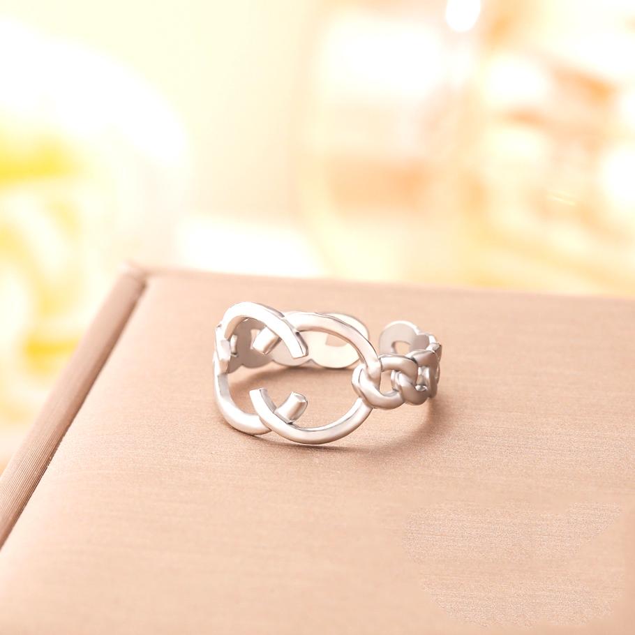 

Кольца-манжеты из нержавеющей стали в винтажном стиле для женщин и девушек, элегантные модные новые невыцветающие ювелирные изделия для дам, подарок на вечеринку risizabie