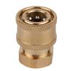 High Quality Hose Adapter Pressure Washer Hose Adapter Part Connector Practical Sale 1/4\" BSP1/4(G1/4) Female