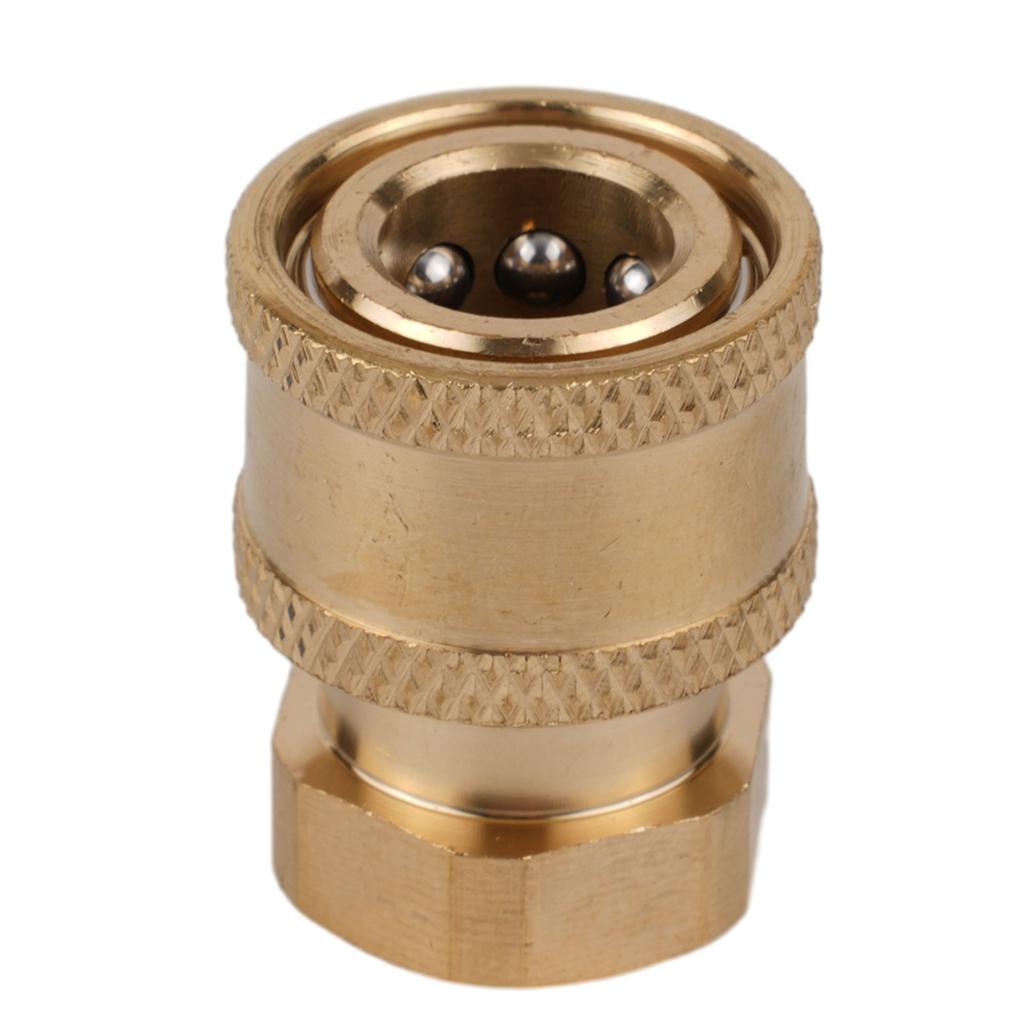 High Quality Hose Adapter Pressure Washer Hose Adapter Part Connector Practical Sale 1/4\" BSP1/4(G1/4) Female