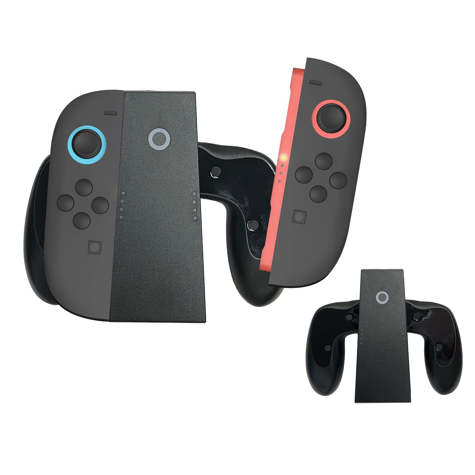 

Играйте во время Switch 2 2 Совместимый грип Switch 2 Совместимый 2 Черный Зарядка! Контроллер Joy-Con, Аксессуары, Периферийные устройства, Зарядное устройство для Joy-Con, Контроллер,