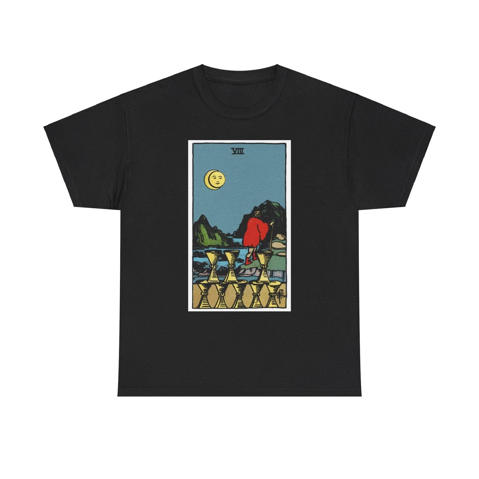 The 8 of Cups (Tarot Card) T shirt XL