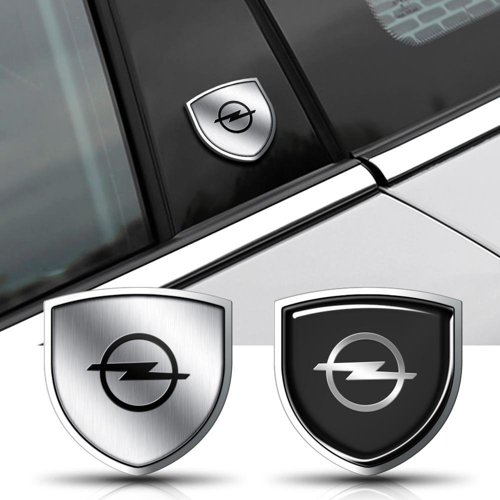 VSZA7 Car Styling Shield Badge Sticker Body Door Trunk Emblem Decor Auto Accessories For Opel OPC Astra Vectra Corsa Zafira Insignia