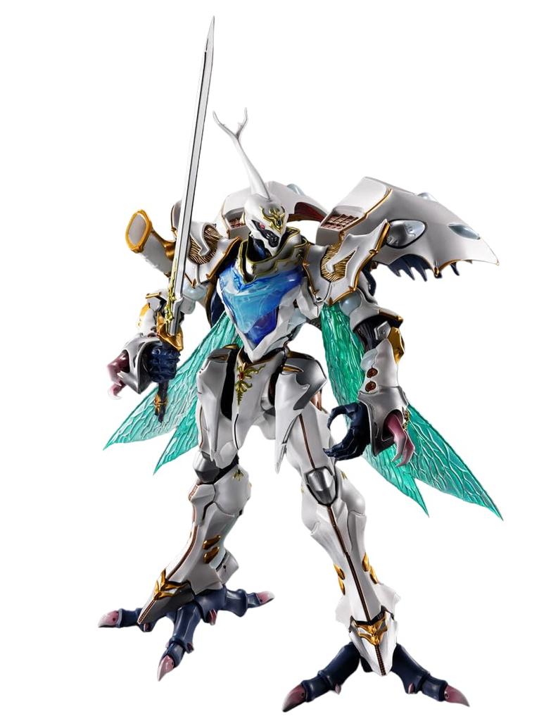 METAL BUILD DRAGON SCALE Servain Approximately 210mm Painted Action Figure Battler Dunbine New Story of AURA BATTLER (White Treasure) (Aura Dunbine)