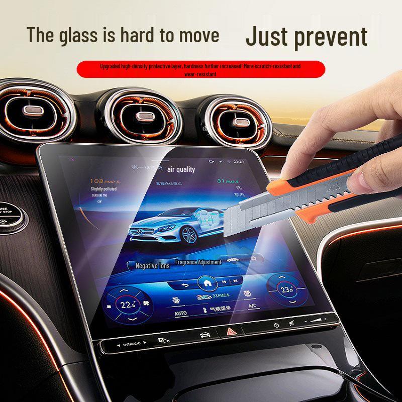 Anti-Scratch Tempered Glass Screen Protector for 25 Boyue L Gen 4 Car Models