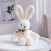 New Kawaii Bow Tie Rabbit Stuffed Toy Baby Child Doll Plush Rabbit Doll Soothing Sleeping Partner Holiday Gift Toys for Children