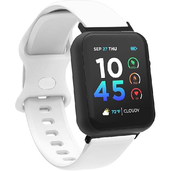 Compatible for ITOUCH AIR 4 Bands, 24mm Women Men,Soft Silicone Replacement Sport Strap Wristband Compatible for ITOUCH AIR 4 41mm / 46mm / Air 3