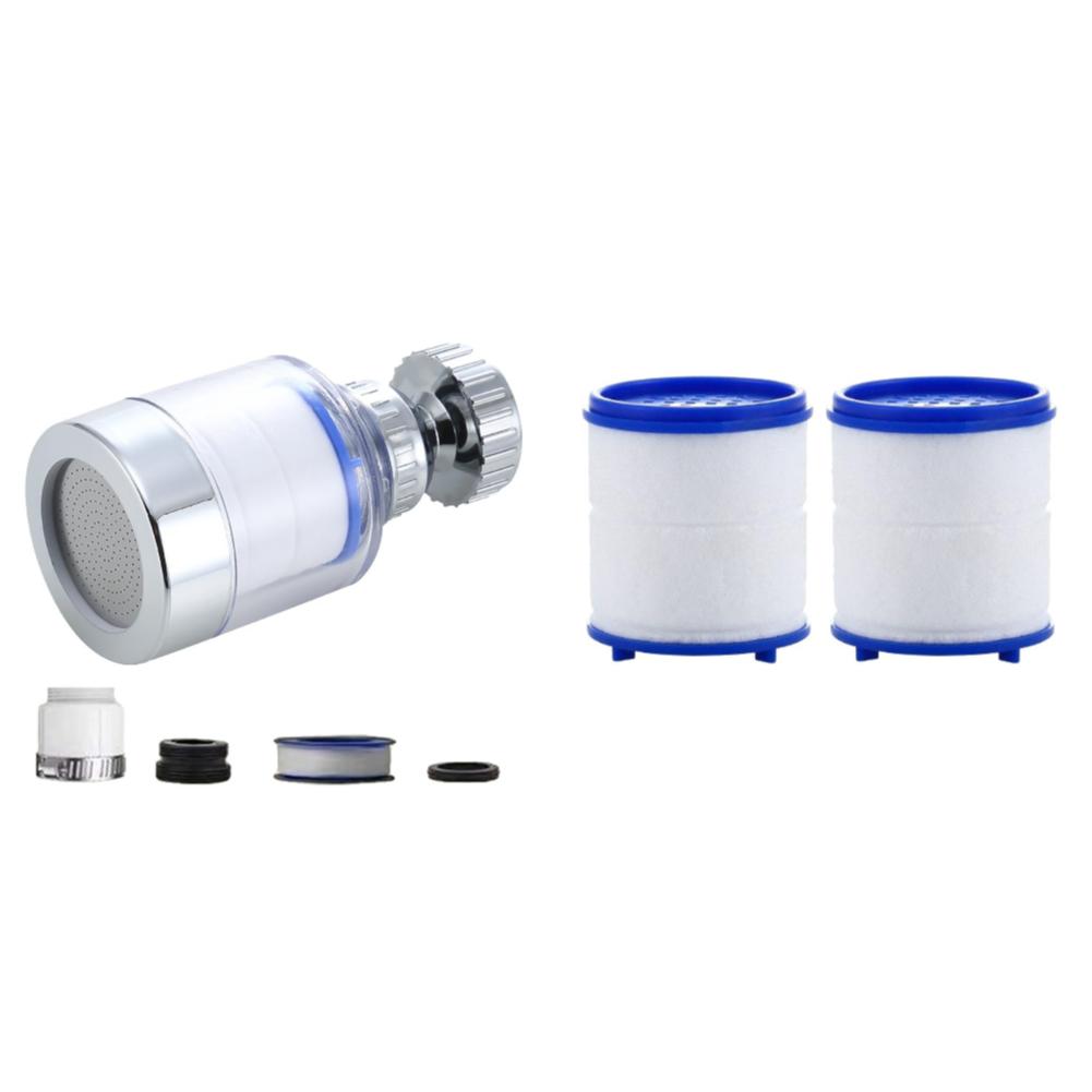 Faucet Filter Elements Water Purifier Filter For Shower PP Cotton Filtration For Kitchen Bathroom Remove Chlorine Heavy Metals