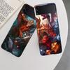 Game D-Dungeons D-Dragons D-DND Phone Case For Samsung Z Flip 7 6 5G Galaxy Z Flip 5 4 3 Black Hard Cell Cover Luxury PC Shell