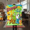 Halloween fantasy comedy adventure cartoon movie Scooby-Doo blanket soft home furnishing nap decoration four seasons warm Sherpa blanket U12