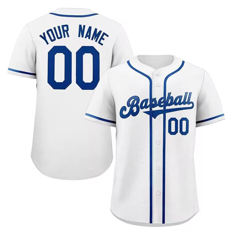 Unisex Quick-Dry Baseball Jersey Short Sleeve Open Front Top Sports Cycling Team Activities