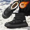 Snow boots winter piled thickened warm cotton boots sub-zero non-slip waterproof cold-resistant cotton shoes