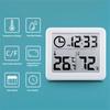 Temperature Humidity Meter Clock Temperature Format And Celsius For Home Office