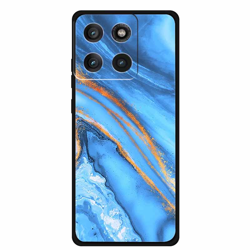 For Moto Edge 60 Pro Case XT2507-1 Coque Multi Colored Marble Pattern Soft Silicon Back Cover for Motorola Edge 60 Pro 5G Bumper