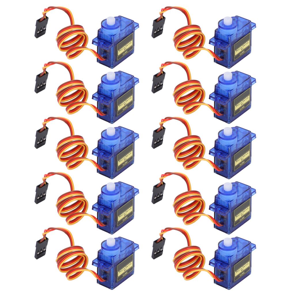 10Pcs Servo Motor Fixed Wing Airplane Model Remote Control DIY Server Driver Module SG90