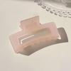 1PC fermaglio per capelli per donne e ragazze in plastica trasparente grande fermaglio per capelli granchio fermaglio per capelli da donna artigli accessori per capelli ragazza