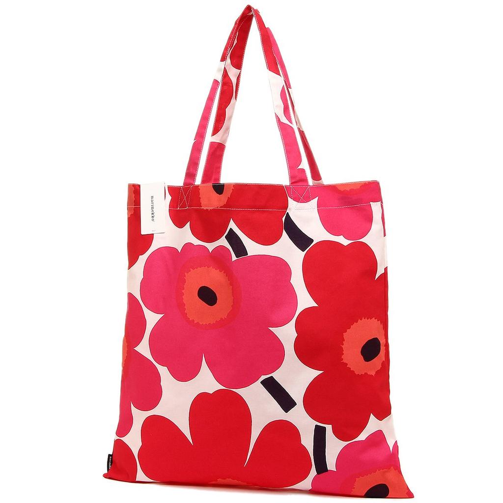 Marimekko PIENI UNIKKO Tragetasche 067572 001 Weiß/Rot [Parallelimport]