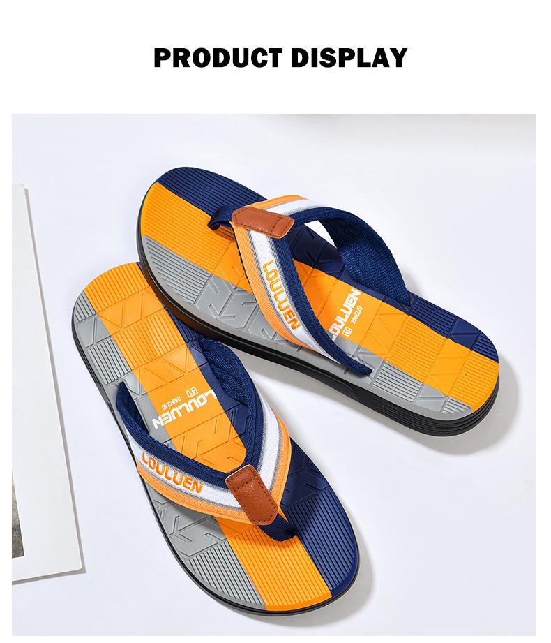 Infradito Casual da Spiaggia Antiscivolo di Alta Gamma da Uomo