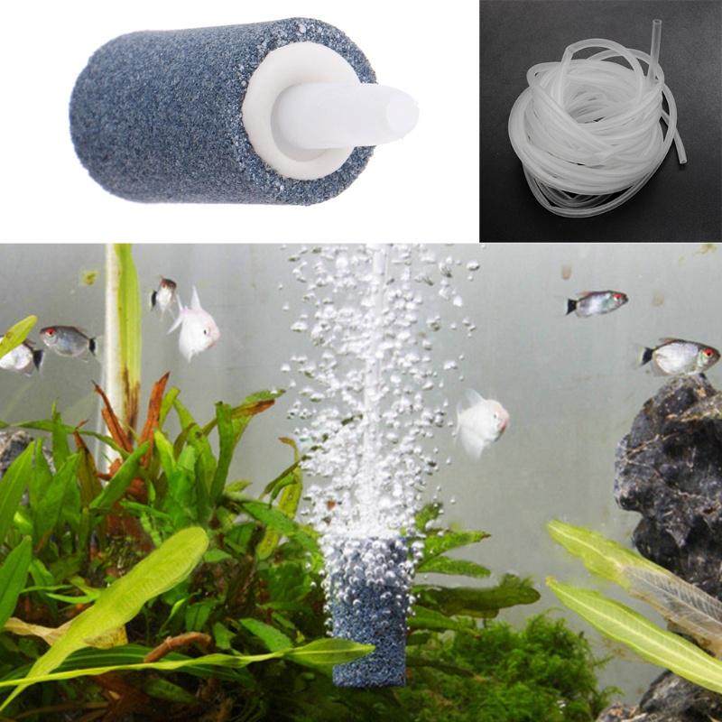 Buy Fish Tank Aerator Pump Hydroponics Oxygen Diffuser Air Bubble Stone