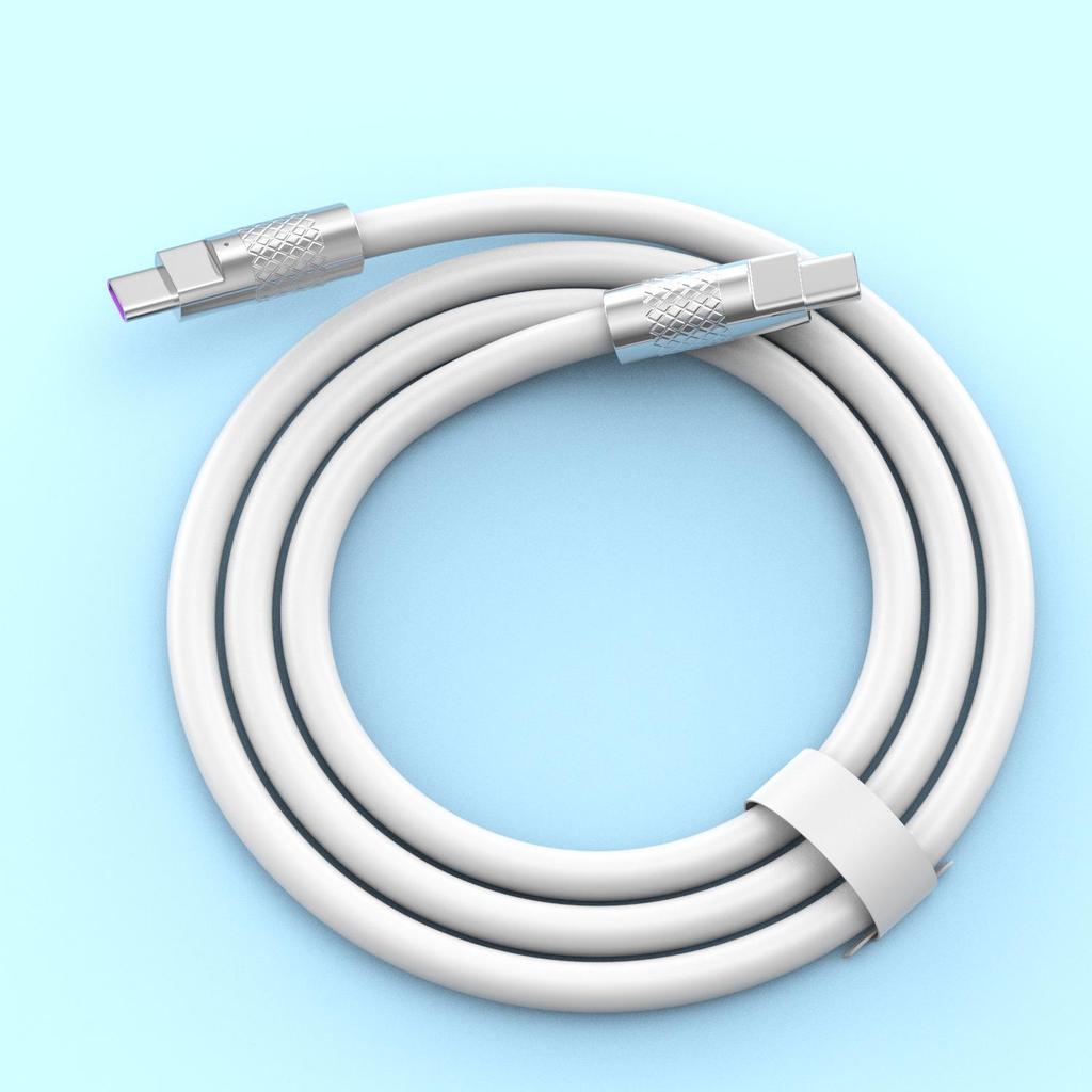 Apple PD27W-kompatibles USB-C-zu-USB-C-60W-Schnellladekabel für Laptops