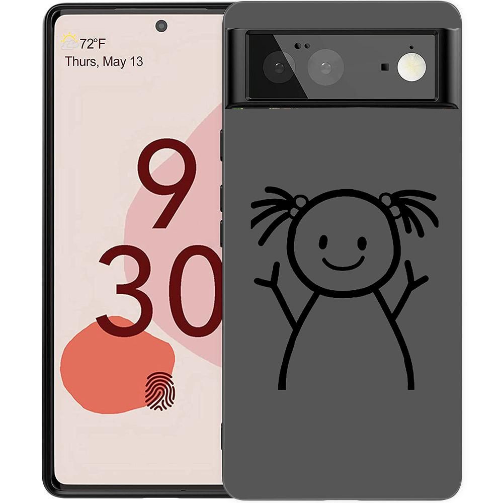 

Matchman Cartoon Phone Case Cover for Google Pixel 8 7 6 7A 6A Pro 5G Shockproof Silicone Soft 9 Pro XL 8 Pro 5G Shell Coque Bag for Pixel 9 Pro XL