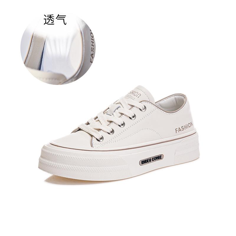 

Leather little white shoes women s 2025 spring new women s platform heightening shoes casual fashion single shoes women s versatile women s shoes 35