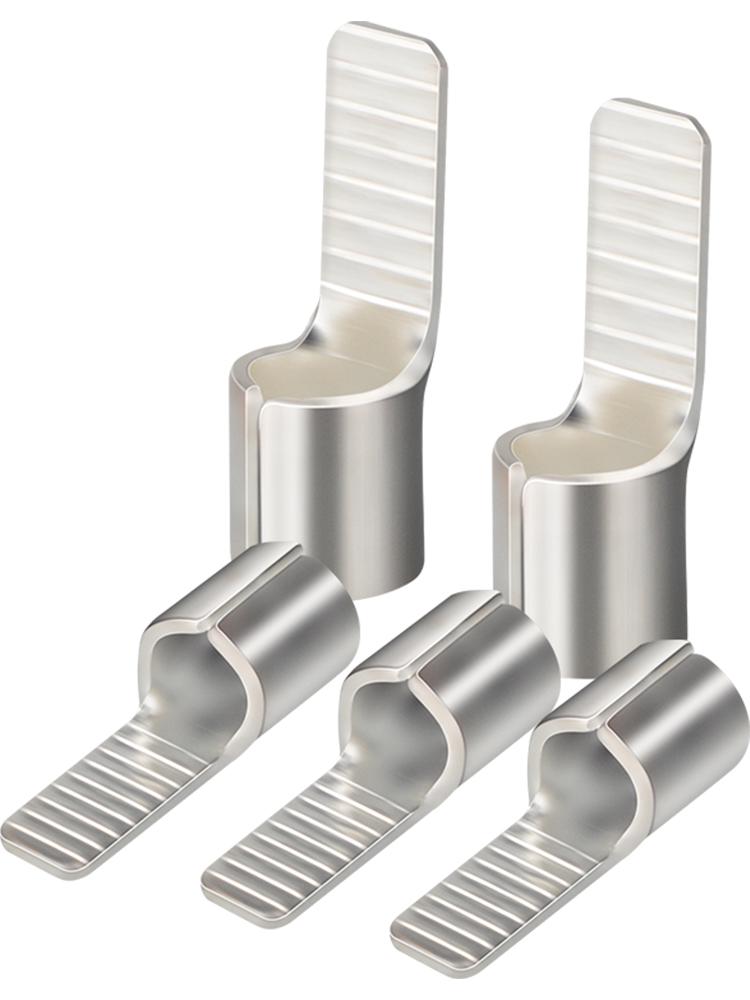 C45 Purple Copper Circuit Breaker Terminal Lug Insert - Cold Crimp Wire Connector Splicing Terminal.