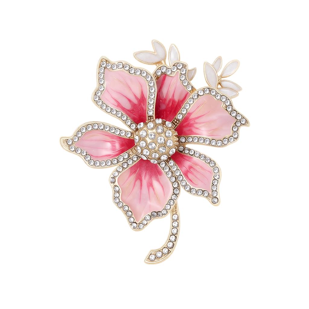 Fashion Flower Brooch Pin Trendy Cute Vintage Jewelry for Women