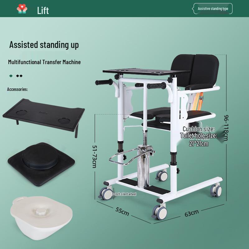 Hydraulic Transfer and Lifting Device for Elderly and Disabled Care