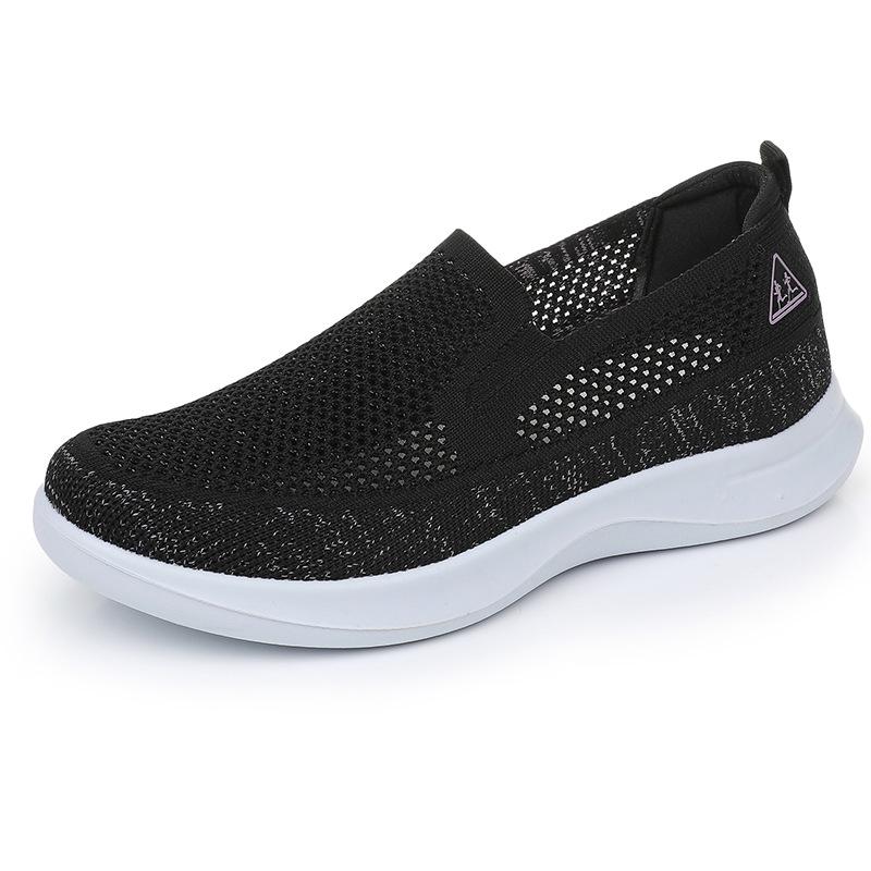 Women's Summer Casual Slip-On Shoes: Non-Slip, Breathable, Soft Sole Sneakers for Everyday Comfort
