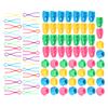 90Pcs Bobbin Thread Buddies Silicone Clamps Fixing Clips Plastic Sewing Supplies
