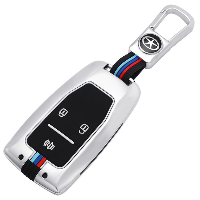 Sihao Car Key Protective Covers: Compatible with X8, A5, X4, and E10X models; Unisex design with durable buckle closure.