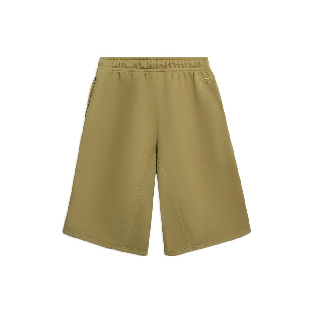 Li Ning CF Sports Shorts Unisex Seed Ketone Umber AKSS841-2