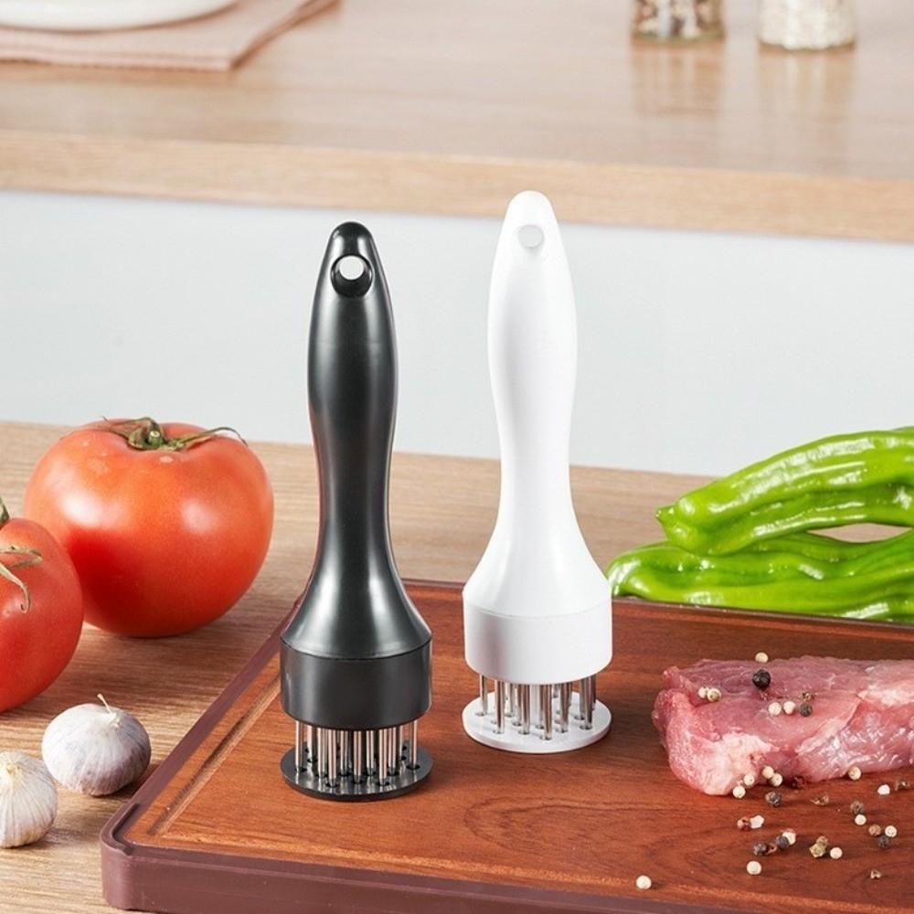 2-in-1 Meat Needle Meat Mallet 21-Pin Steak Tenderizer Quick Meat Tenderizer Tool For Beef