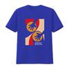 Bongo Conga Trommeln T-Shirt Latin Jazz Musiker Hipster Stylischer Print für Musikliebhaber vintage Gewaschene Mode Vielseitige Grafik