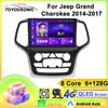 Android Car Multimedia Player For Jeep Grand Cherokee 2014-2017 GPS Navigation CarPlay 4G Head Unit Stereo Video Player