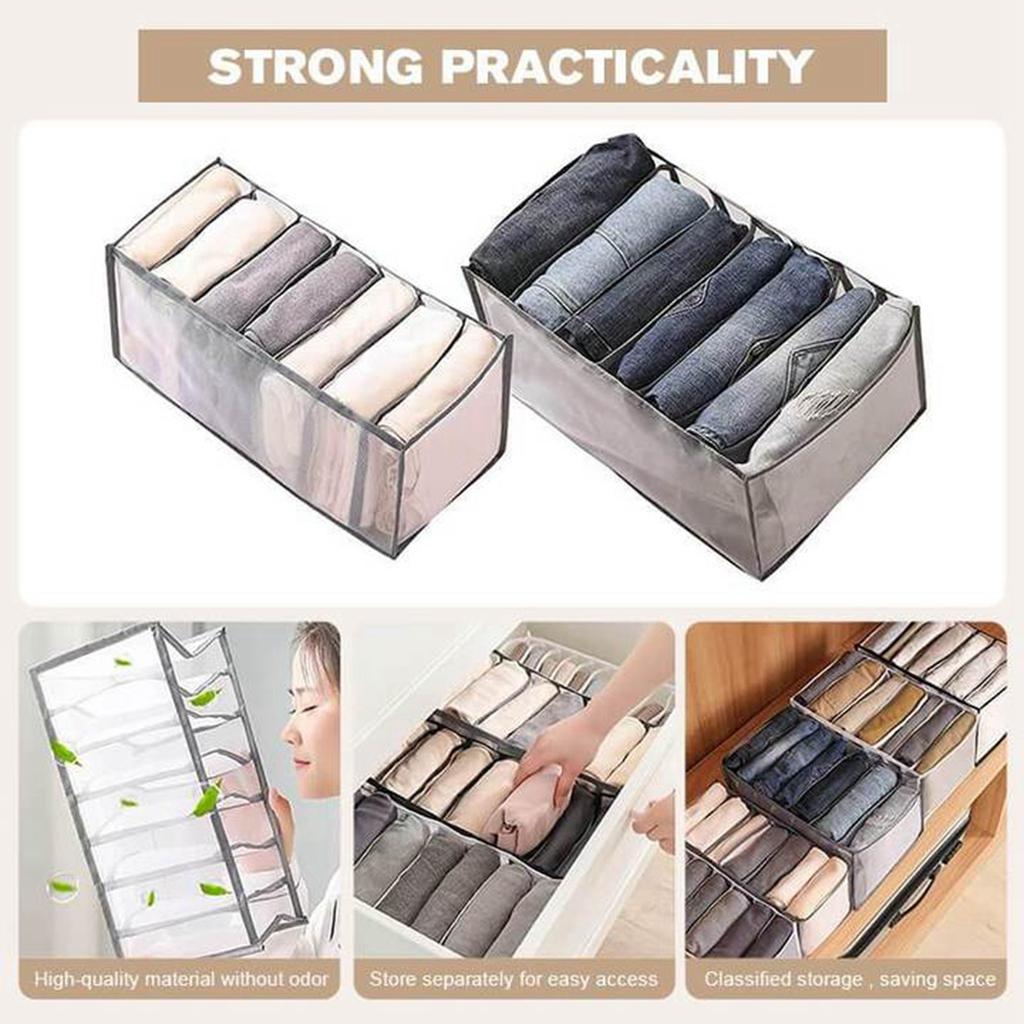 Storage Box With Compartments Socks Clothes Underpants Organizer Drawers Divider Box Storage Box Cabinet Drawer